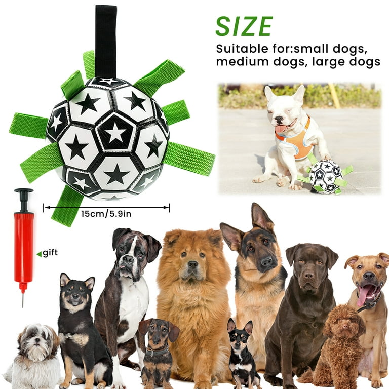 LEERUI Dog Interaction Exercise Ball Football toys Pet Peppy