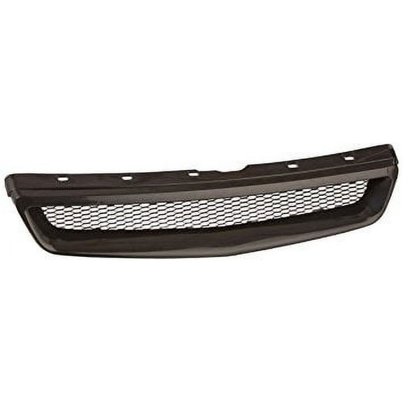 Spec-D Tuning HG-CV99TR Honda Civic Ex Dx Lx Black Type R Style Metal Mesh Front Hood Grille
