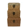 thumbnail image 1 of Leopard Print Chest Paperboard Boxes (Set of 3), Leopard Print Party Gifts, Leopard Print Party Favors, Leopard Print Room Decorations, Birthday Parties, Christmas Gifts, Kids Christmas Gifts, Leopard, 1 of 8