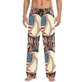 thumbnail image 7 of FORMRS Mens Pajama Pants with Pockets Sleepwear Lounge Bottoms Sizes S-2XL, Baseball Pattern, 7 of 7