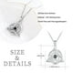 thumbnail image 4 of Collar de plata de ley 925 JUSTKIDSTOY con nudo de bruja, 4 of 7