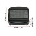 thumbnail image 3 of Cubierta de pedal de freno Unique Bargains CNC Aluminio Aleación Negro para Harley Davidson, 3 of 6