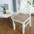 thumbnail image 3 of Cojín para Silla Suave y Lavable Almohadillas para Silla para Comedor, Cocina, Jardín 45x45cm café, 3 of 9