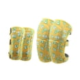 thumbnail image 2 of Niños las almohadillas de de codo Gear protectores de protección transpirable patinaje de patinaje de patinaje de patinaje portátiles y niñas Amarillo, 2 of 8