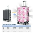 thumbnail image 5 of Bingfone Sunflower Rabbit Luggage Cover Washable Suitcase Cover Protector Anti-scratch Suitcase cover Fits 18-32 Inch Luggage, 5 of 8
