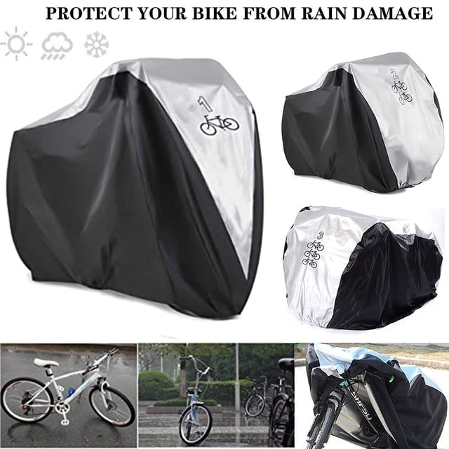 Housse de Vélo Portable, Imperméable, Design Pliable, Construction Légère, pour Usage Intérieur Extérieur, Protège contre les Éléments, Tissu Durable, Rangement Facile, Idéal pour Garage à Domicile, Navetteur
