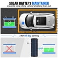 thumbnail image 2 of Matsuzay Panel solar para vehículo de fácil instalación con luz solar, kit de cargador de batería de 12 V Jardín y Patio Sin controlador, 2 of 6
