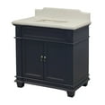 thumbnail image 5 of Elizabeth 36" Bathroom Vanity with Marine Gray Cabinet and Quartz Top, 5 of 7