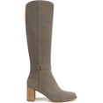 thumbnail image 2 of Vionic Womens Valora Knee High Boots Stone Suede Wide Calf 10M, 2 of 5