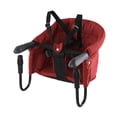 thumbnail image 2 of Gancho plegable en silla alta, asiento de alimentación, clip de ahorro de espacio compacto en la mesa silla alta, silla de mesa para mesas, viajes, ho, 2 of 9