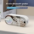 thumbnail image 2 of Altavoz Bluetooth de audio, reloj electrónico inalámbrico, despertador para exteriores, graves extra, bloqueo y carga, pulverizador transfronterizo, comercio exterior de Amazon, 2 of 8