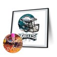 thumbnail image 2 of Cuadros Decorativos Philadelphia Eagle 5D bricolaje taladro redondo completo diamante pintura decoración del hogar (sz3237) Wdftyju  de costura negro 4 estilos, 2 of 9