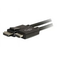 thumbnail image 2 of C2G 3ft DisplayPort to HDMI Cable - DP to HDMI Adapter Cable - M/M - DisplayPort cable - DisplayPort (M) to HDMI (M) - 3 ft - black, 2 of 6