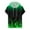 Green, variant on Mens Light Weight Short Sleeve Hoodie for Men 3D Flame Print Workout Gym Sweatshirt Muscle Fit Fashion Athletic Hoodies Pullover Hooded T-Shirts 2024 Blue