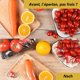 thumbnail image 5 of 100 bolsas de almacenamiento de alimentos frescos: tapas elásticas reutilizables para cuencos, bolsas de almacenamiento de alimentos reutilizables para evitar fugas, 5 of 5