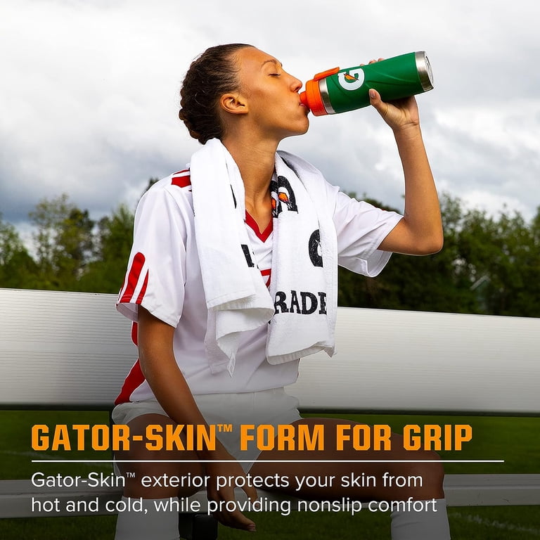 Gatorade, Stainless Steel Sport Bottle, 26oz, Double-Wall