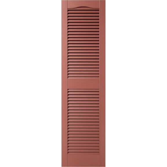 Mid America Open Louver Vinyl Shutters (1 Pair)