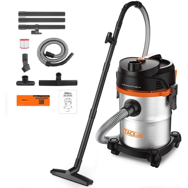 Tacklife 20L Wet/Dry Vacuum, 3 in 1 Multifunctional Shop VacPVC05B