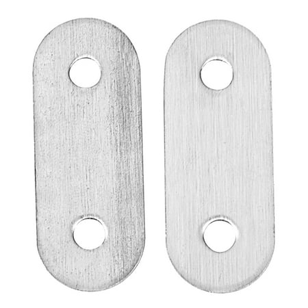

38mm x 16mm Straight Repair Joining Mending Flat Plate Bracket 5pcs