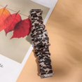thumbnail image 2 of 1PC 20MM Cloth Watchband Printed Headband Shaped Watch Band Fashion Replacing Wristband Hair Bands Watch Strap Compatible for Watch (Leopard Style), 2 of 4