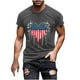 thumbnail image 2 of Tops para hombre, blusas y camisas de manga corta con cuello redondo para hombre, jersey informal de moda con estampado para hombre, camiseta de manga corta con cuello redondo, blusa de poliéster para, 2 of 5