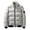 Gray#J, variant on HAPIMO Sales Fall Winter Fashion Jackets for Men,Men's Zipper Thicken Solid Color Warm Stand-up Collar Winter Padded Cotton Jacket with Pocket Gray M