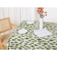 thumbnail image 7 of Unique Bargains Rectangle Wrinkle Resistant Washable Polyester Tablecloth Pine 55x83 Inch, 7 of 7
