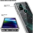 thumbnail image 5 of Nagebee Case for Motorola Moto G Stylus 5G with Built-in Screen Protector, Full-Body Protective Rugged Bumper Cover, Shockproof Durable Case (Glitter Clear), 5 of 5