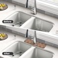 thumbnail image 4 of Logiee Traditional Tribal Aztec Print Kitchen Sink Splash Guard Faucet Mat for Splash Guard Behind Faucet Drip Catcher for Kitchen,Bathroom,Sink Mat,Dish Drying Mat,Bathroom-15" X 5.5", 4 of 7