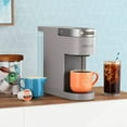 Keurig KSlim + ICED SingleServe Coffee Maker, Gray