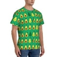 thumbnail image 5 of Rocae Cartoon Fruit 1 for Men's Moisture-Wicking Crew Tee - T-Shirt for Sports, Outdoor Activities, and Casual WearLarge, 5 of 9