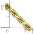 thumbnail image 6 of 10K Yellow Gold Jbsp's 3mm Diamond-Cut Rope Chain (24 X 3) Made In Peru 8005-24, 6 of 6
