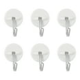 thumbnail image 5 of 12Pcs Wall Hooks Self-Adhesive Good Weight Capacity Plastic All-Purpose Clothes Tableware Towel Organizer Hooks for Home, 5 of 8