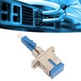 thumbnail image 1 of Adaptateur LC Mâle vers SC Femelle, Haute Précision Réutilisable Adaptateur LC vers SC 2 Pcs Effet d'Isolation Compact pour Projets de Fibre Optique, 1 of 8