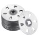 thumbnail image 1 of Uxcell 100pcs Sujetadores de Espuma Arandelas 1-3/8 Pulgadas Arandela de Pared de Acero Galvanizado para Fijación e Instalación de Paneles de Espuma, 1 of 7