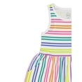 thumbnail image 2 of Wonder Nation Girls Play Dress and Short 2 Piece Set, Sizes XS-XLP, 2 of 3