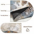 thumbnail image 5 of Retro Abstract Ocean Turtle Runner Rugs 2x6 ft Marine Life Starfish Watercolor Washable Hallway Rugs Non-Slip Floor Mats Absorbent Carpet Bedside Runners for Bedroom Kitchen Bathroom Laundry Room, 5 of 9