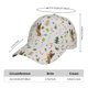 thumbnail image 2 of Fotbe German Shepherd Dog Gorro Clásico de Béisbol, Gorra Ajustable con Broche Snapback, Gorro de Exterior de Algodón Suave, 2 of 6