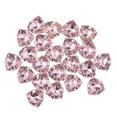 thumbnail image 2 of 20 piezas triángulo 12mm coser en de imitación de cristal de de imitación de espalda plana para manualidades ropa adorno de vestid Rosado Macarena Coser en Rhinestones de cristal, 2 of 8