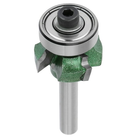 

Woodworking Milling Cutter 4 Teeth Trimming Cutter Edge Trimmer Router Bit (R2)