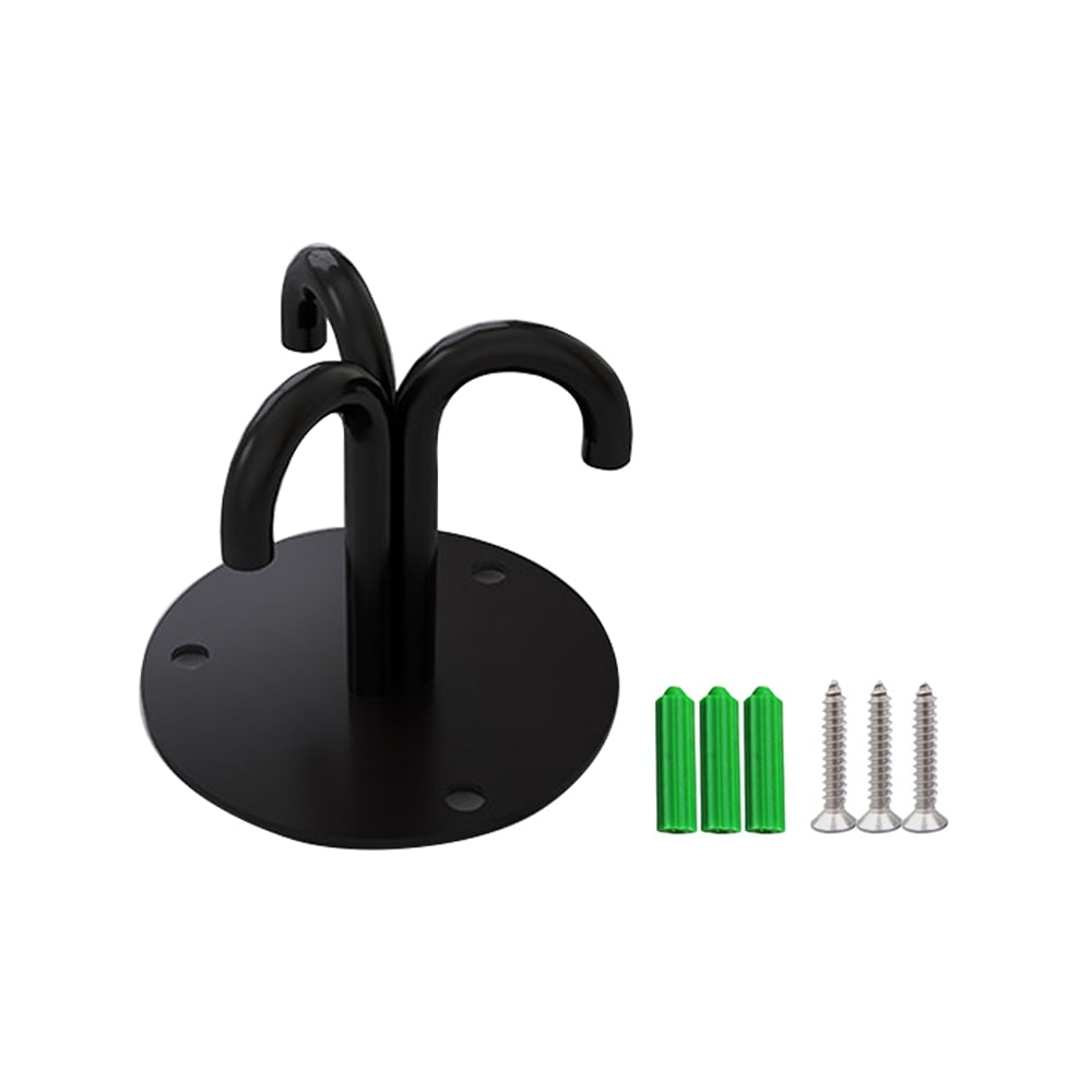 Wall Mount Anchors For Resistance Bands – Stainless Steel Hooks With Exercise Bands Kit, Home Gym Equipment For Strength Training & Yoga - View #8