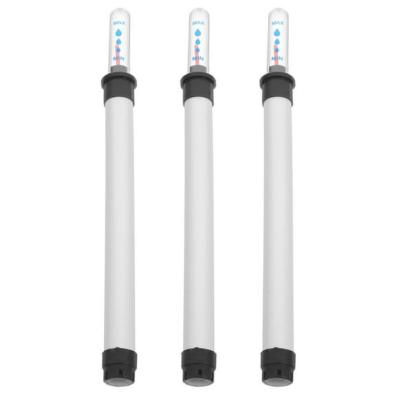 Pungan water tank gauge 3Pcs Water Scale Gauge Plastic Flowerpot Water Level Gauge Water Levels Reminder Water Level Indicator,6.5"X0.79"X0.79"
