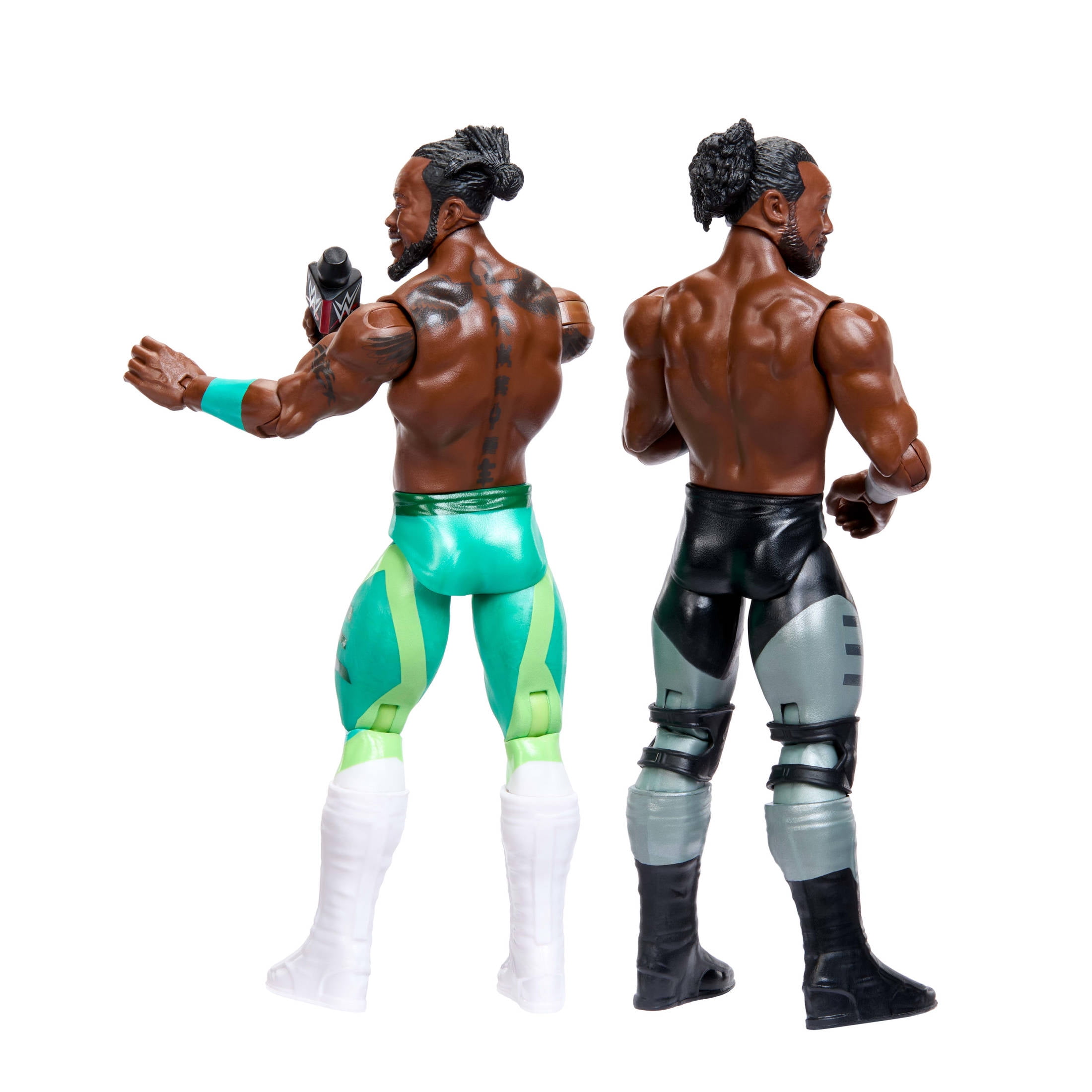 WWE Main Event Showdown Kofi Kingston & Xavier Woods Action Figures Set, Series #25, 6-inch