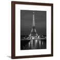 thumbnail image 1 of Eiffel Tower and Reflection at Twilight, Paris, France, Europe, Scenic Framed Art Print Wall Art by Richard Nebesky Sold by Art.Com, 1 of 5