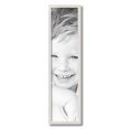 thumbnail image 2 of ArtToFrames 7" x 28" White Square Star Emboss Picture Frame, 7x28 inch White Wood Poster Frame (WOM-5125),  Pack, 2 of 7