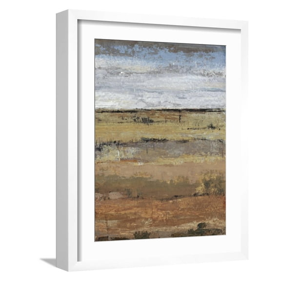 Art.com Field Layers II Art Print by Tim OToole, White Frame Wall Art, 17" x 21"
