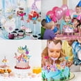 thumbnail image 7 of 32 Pieces Mermaid Cake Topper, Doll Decoration for Ocean-Themed Birthday Party Supplies - Glitter Cake Decorations for Girls and Children, 7 of 7