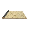 thumbnail image 2 of Ahgly Company Indoor Rectangle Solid Brown Modern Area Rugs, 5' x 8', 2 of 4