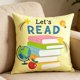 thumbnail image 5 of Reading Theme Pillow Covers Letter Printed Cushion Cases Decorative Throw Pillow Covers For Living Room Sofa Bedroom Home Decoration, 5 of 9
