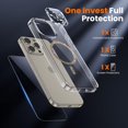 thumbnail image 2 of Funda de teléfono Toushion 3 en 1 para iPhone 15 Pro Max Clear, 2 of 6